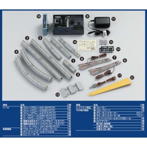 TOMIX N Gauge My Plan NR-PC F Rail Pattern A+B 90950 Model Railroad Rail Set