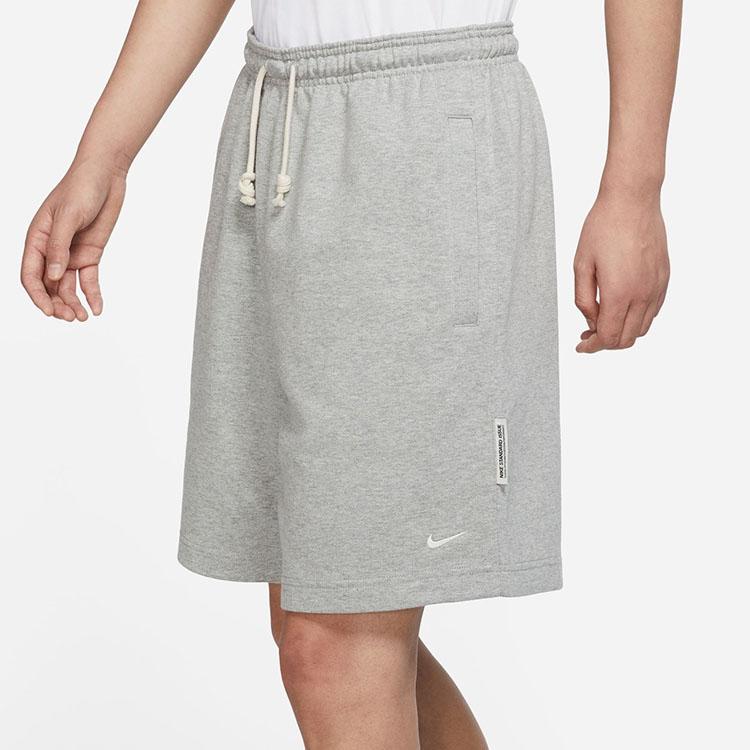 Nike SS22 Solid Color Drawstring Basketball Shorts Men Bottoms Grey DQ5713-063