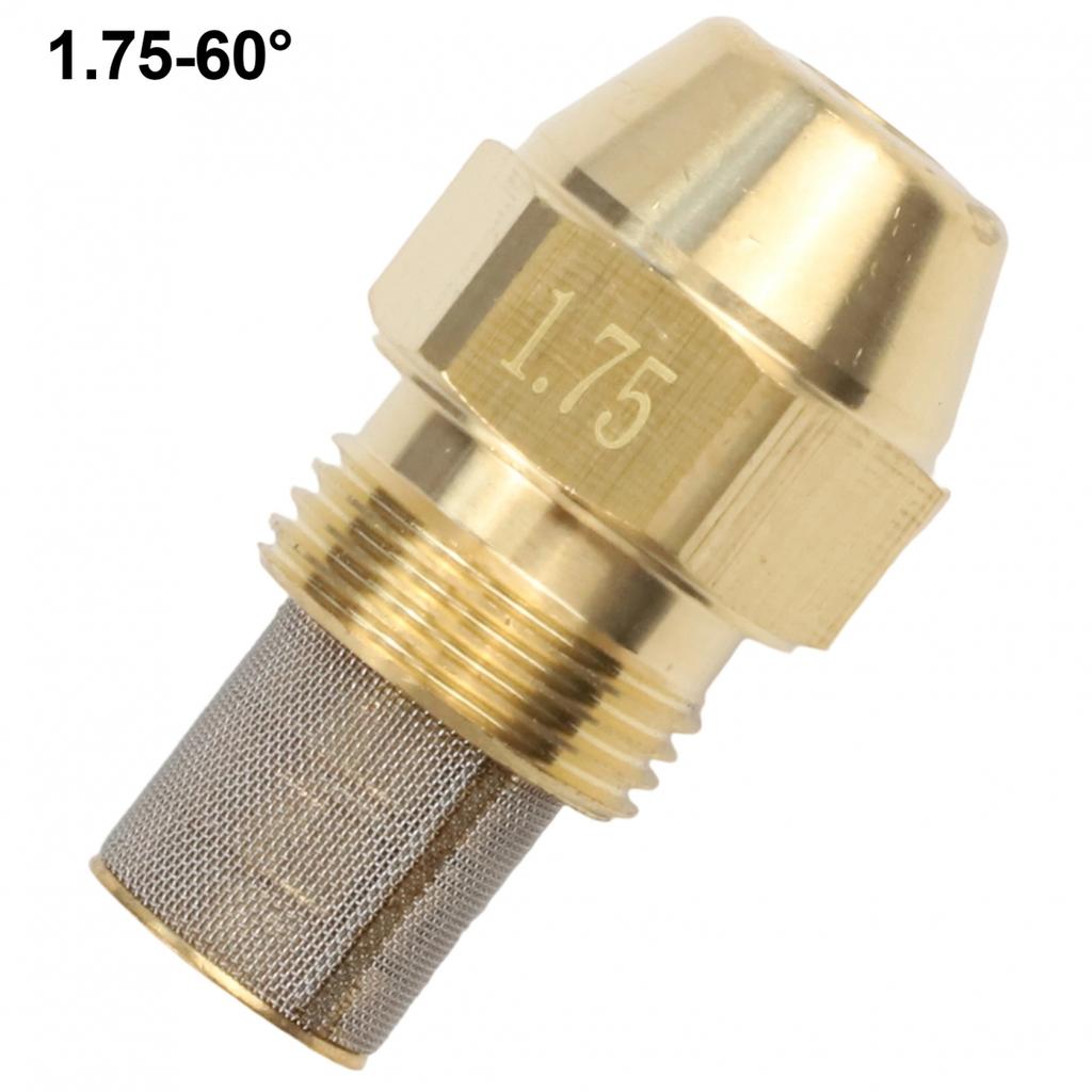 1.75 GAL/H Flow Rate Brass Oil Nozzle Fuel Spray Nozzle Efficient Combustion