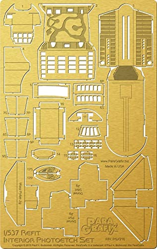 

Star Trek - Refit Interior Photo Etching Set - PGX216