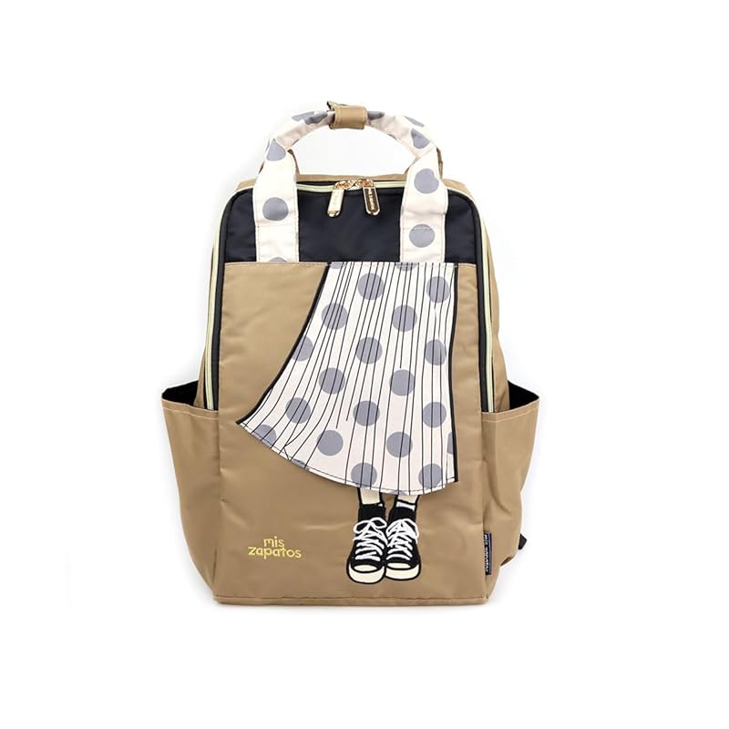 

33-70RZ-BE backpack backpack ladies mis zapatos Miss Sapat flared skirt nylon A4 B5 lightweight commute Commuting to school cute Fashionable mothers