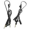 3.5mm Sound Extension Cable with Slide Volumes Control Plastic Texture Perfect for Headphones Speakers and Mobile Devices