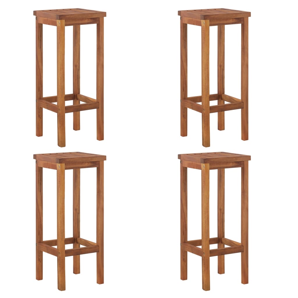 Vidaxl 5-Cz. Garden Bar Furniture Set, Solid Acacia Wood