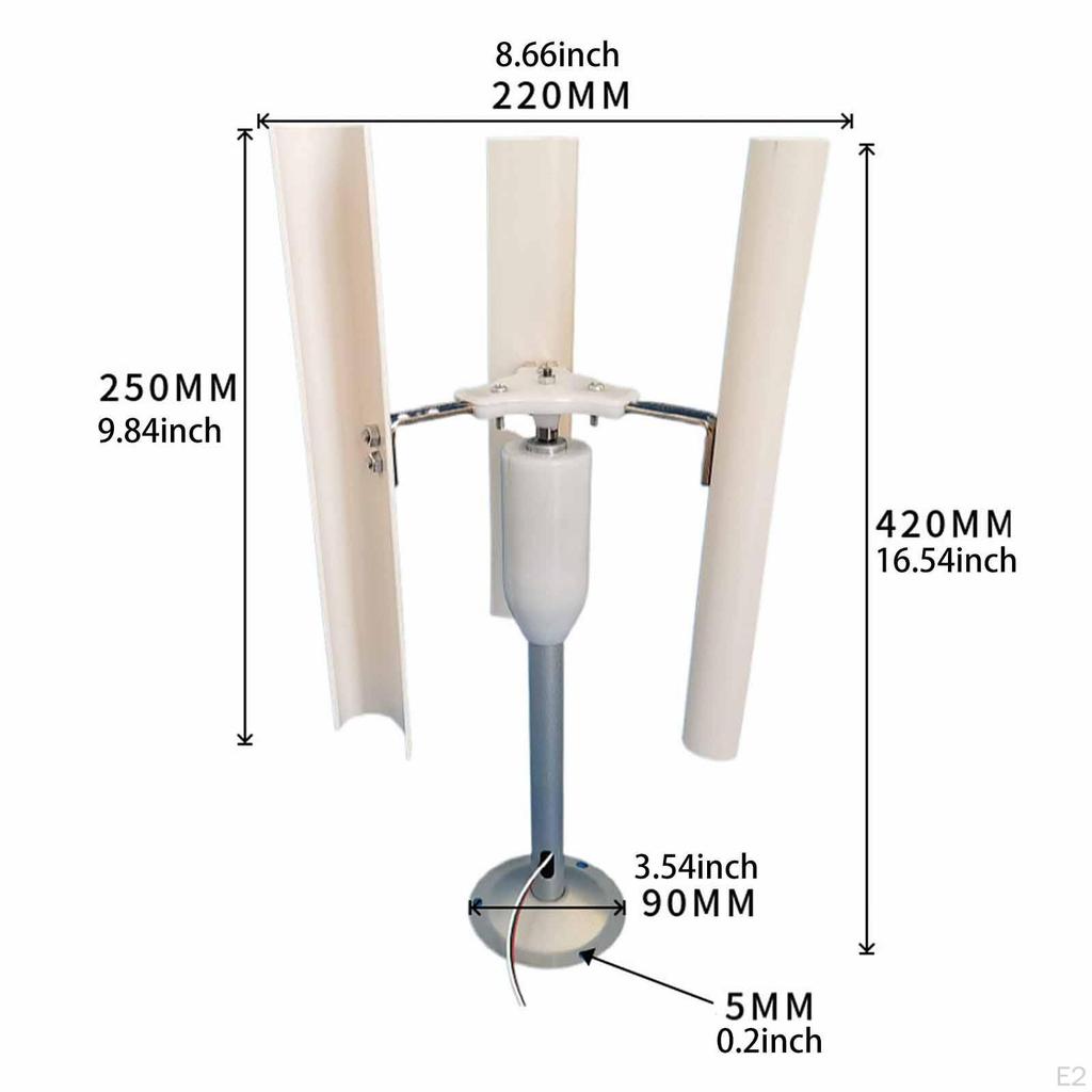 Windturbinen-Generator-Bausatz Kleine vertikale Windmühle Lernspielzeug MINT-Spielzeug Geschenke Wissenschaftsexperiment