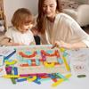 Montessori Shape-Changing Pegboard Puzzle for Kids