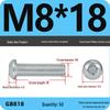 4.8 Grade Galvanized Phillips Round Head Screw (M2-M8)