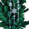 Christmas Ornaments For Christmas Tree Decoration Snowflake And Icicle Ornaments Christmas Party Decorations