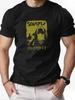 Mens Cotton Tshirt SOULFLY Summer Round Neck Shortsleeved Graphic Breathable Fashion Casual Tshirt