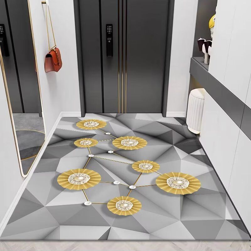 Modern Anti-slip Door Small Mat Rug Carpet Bath Kitchen Garden for Home Outdoor Indoor Decor