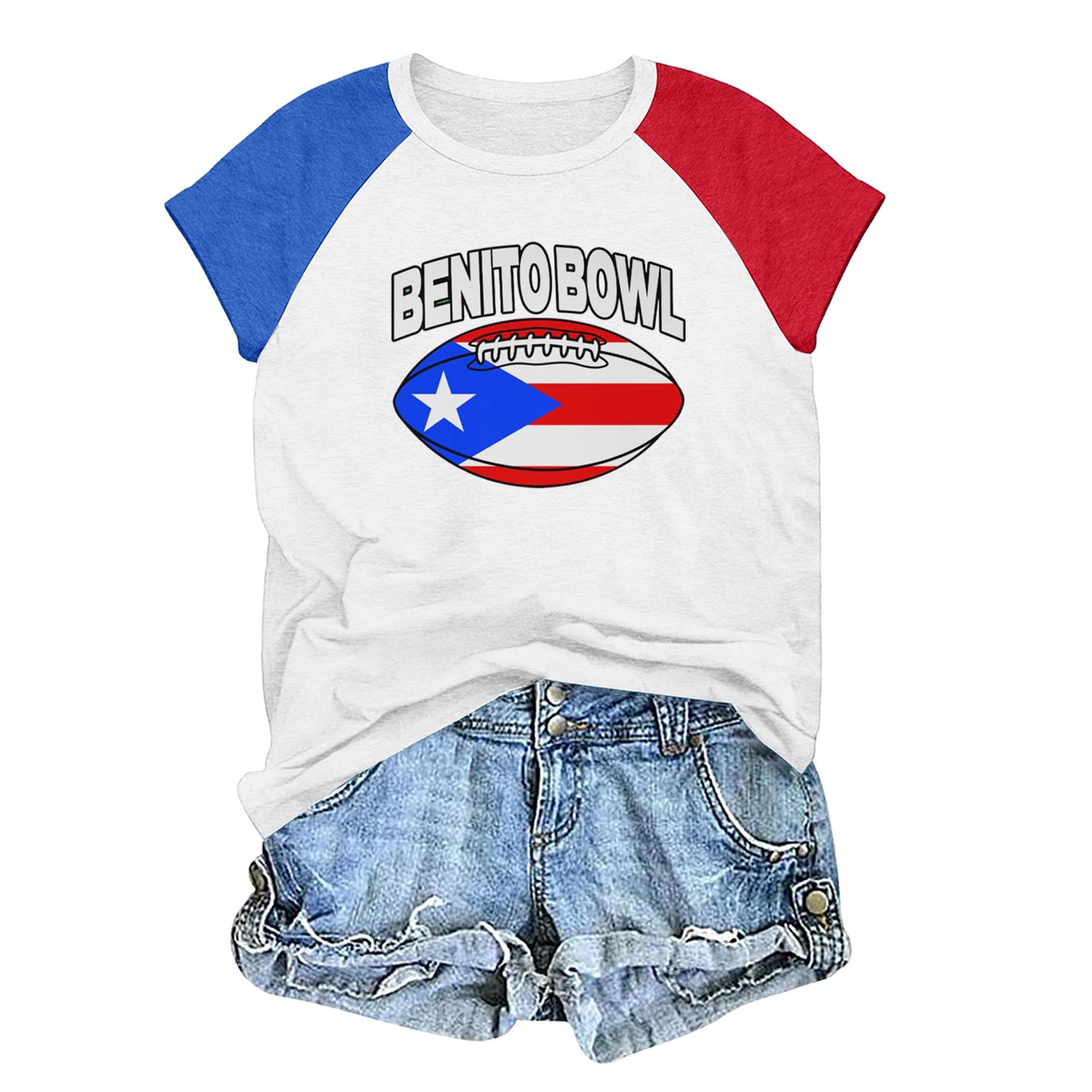 Unisex casual and fashionable short sleeved printed T-shirt top XL белый 1290₽