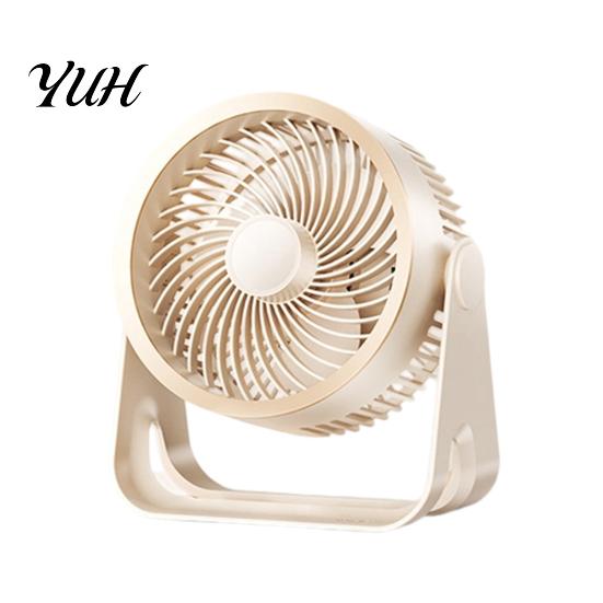 Multifunctional Electric Fan Wall-Mounted Desktop with 5 Speeds Low Noise Three-dimensional Airflow Portable Air Circulation for Home Office белый