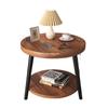 Double-Layer Floor Storage Rack: Perfect for Kitchen, Living Room, Bedroom, Coffee Table, or Bedside; Easy Installation