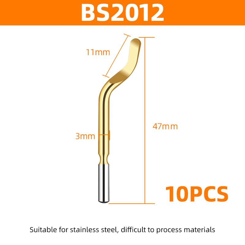 Edge Cutter Deburring Tool with Cutter Handle Burr Trimming Knife For Copper Aluminum Steel Plastic Wood Rubber BS1010 BS1018