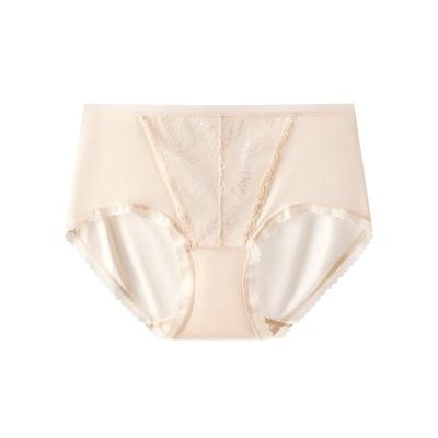 Maniform Women's Lace Mid-Waist Cotton Underwear