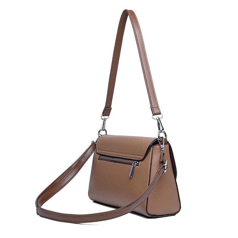 Damentasche Tasche für die Mutter mittleren Alters Schultertasche Weiches Leder Umhängetasche