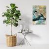 Canvas Print, Winter Bird