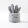 1 Pair Winter Warm Knitted Gloves for Women Men Touch Screen Full Finger Gloves Cold Weather Windproof Thicken Gloves for Skiing Cycling Hiking