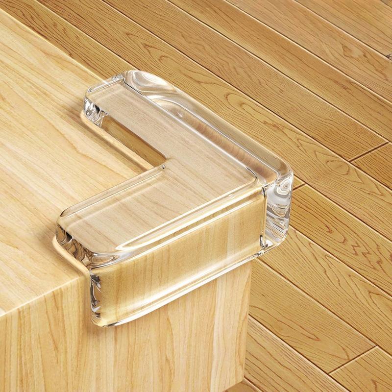 

Anti-collision Corner Table Corner Transparent Anti-collision Corner Guard, Anti-collision Corner Cover, Edge Strip, Silicone Protective Case (10pcs) прозрачный