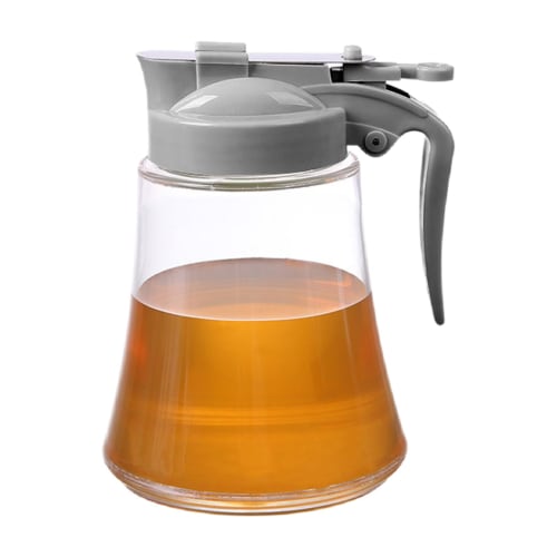 Onuuzivl Oil Dispenser Bottle, Cooking Oil Container | Kitchen Oil Bottle with Press-to-Open Handle - Airtight Cooking Storage Bottle, Easy-Refill Con