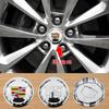 4pcs 83mm 9595891 ABS Car Wheel Hub Cap Emblem Badge Logo for Escalade Accessories