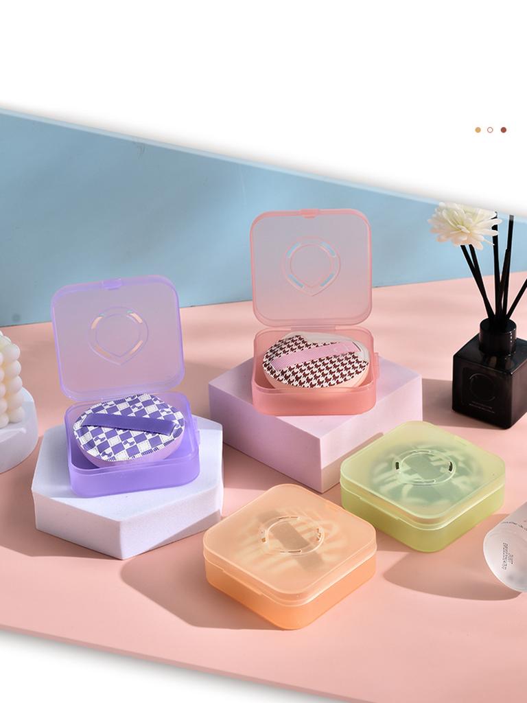 1PC Portable Camera Empty Air Cushion Cosmetic Puff Box Makeup Case Container With Powder Sponge For BB Cream Foundation