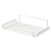 Wall Mounted Router Shelf Metal Mesh Storage Rack No Drill WiFi Router Stand Power Strip Cable Organizer Holder for TV