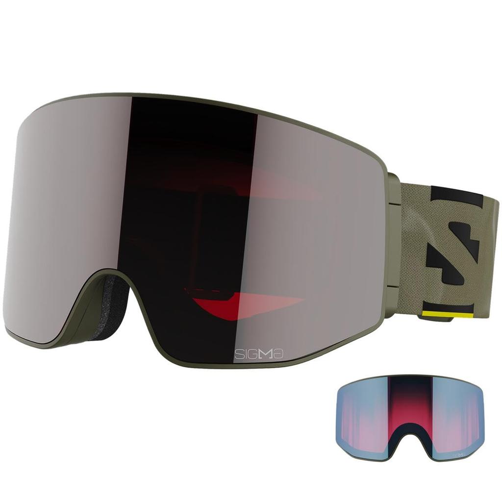 Salomon SENTRY PRIME SIGMA Goggles L47248500 +1LENS Ski/Snowboard (2024-2025 Model, Unisex, NS)
