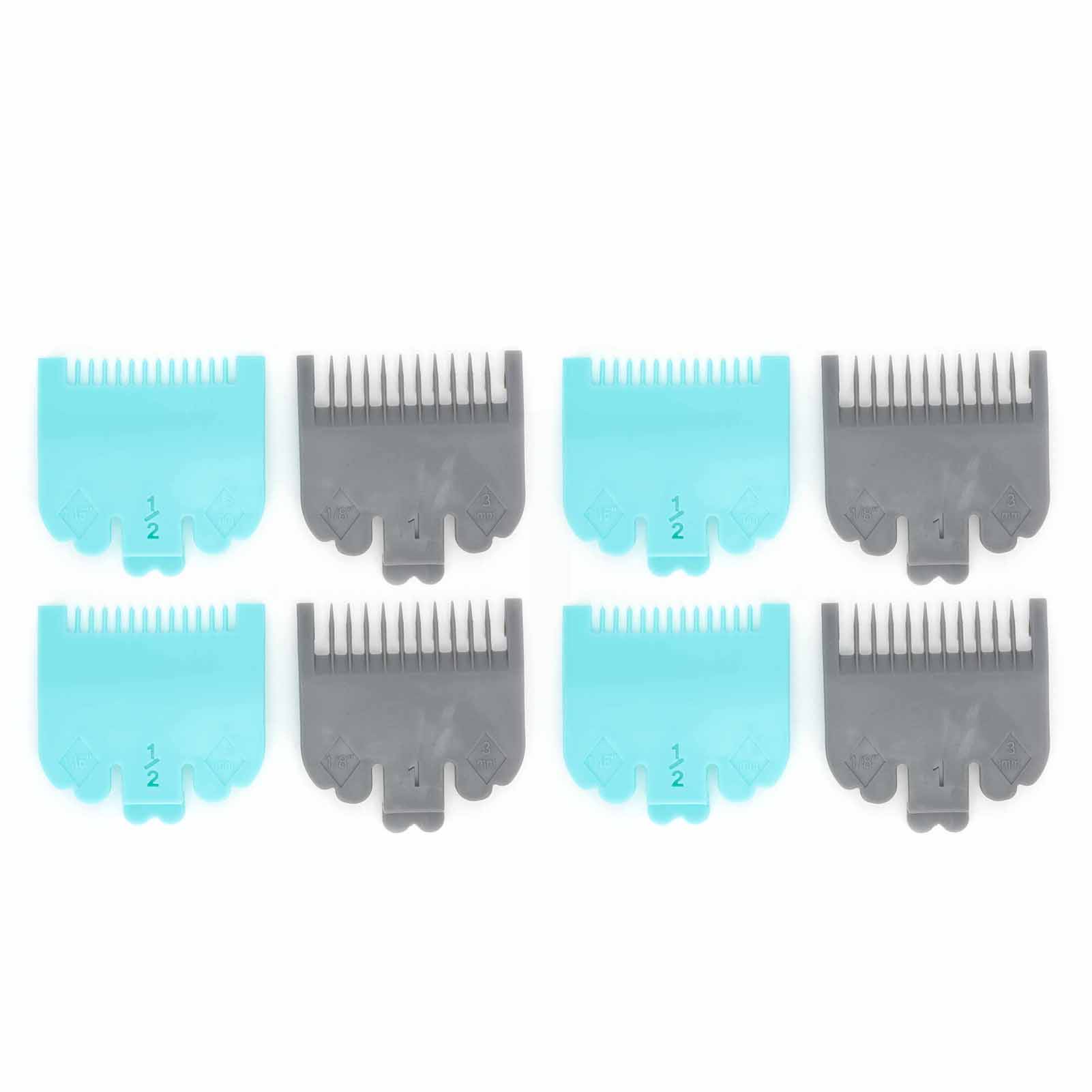 

8pcs Hair Clipper Guide Comb Hair Attachment Comb Barbers Home Daily Use Haircut Accessory