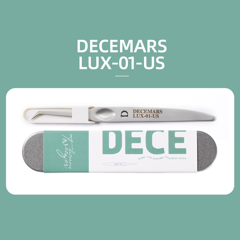 DeceMars Прецизионные пинцеты для профессионального наращивания ресниц