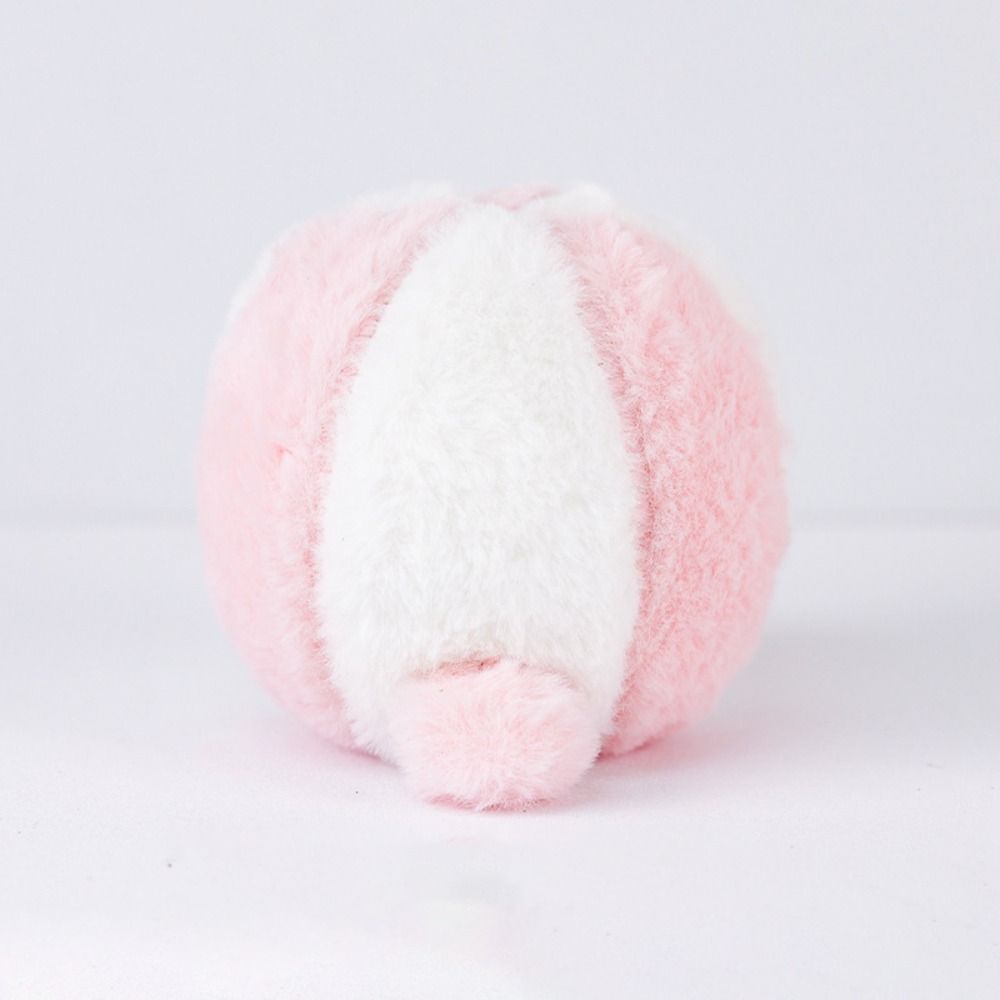 Fluffy Rabbit Calming Ball Simulated Rabbit Buttocks Plush Rabbit Chewing Ball Playing