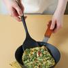 Katewaltz Easysilly Lunoa Turner with Wood Handle Silicone Cooking Utensils