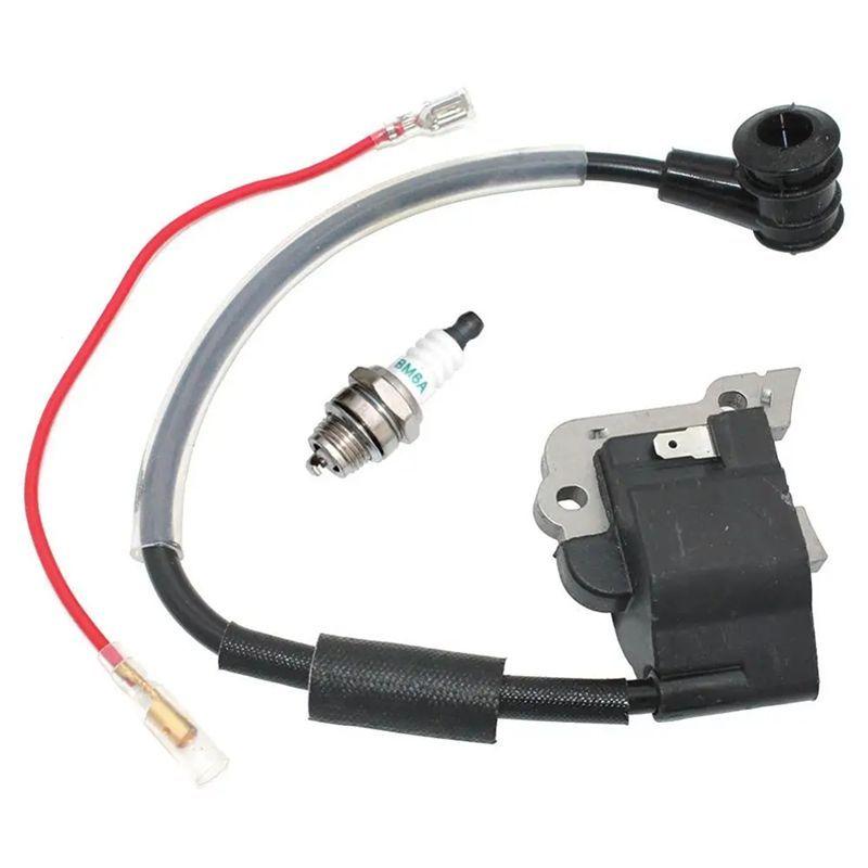A21F-Ignition Coil W/Spark Plug For Shindaiwa T261 T261B M230 C230 AH231 C230 T230 T231 C230PT P230S Engine Lawn Mover Parts