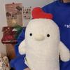 42cm Chick Pillow Plush Toys Funny Chicken Sofa Cushion Stuffed Animal Plushies Appease Doll Birthday Gifts for Kids Girl White