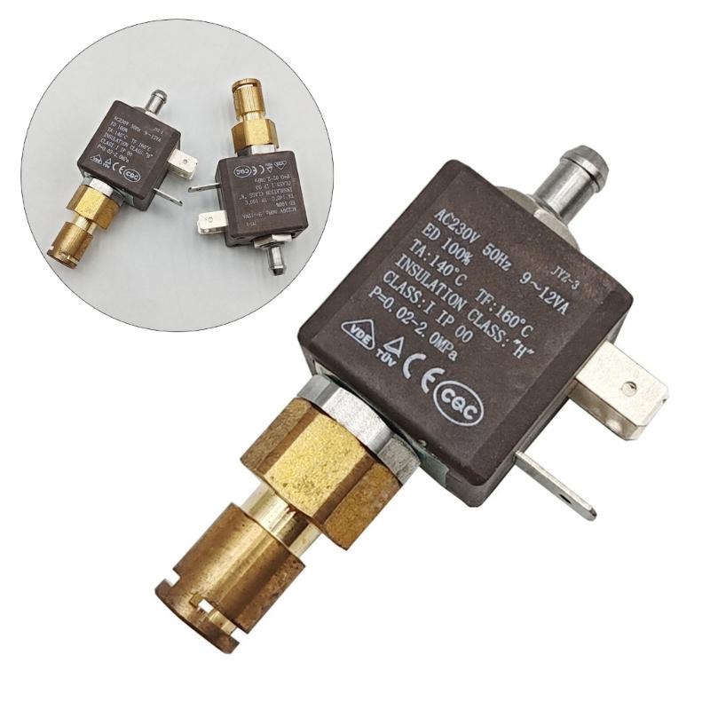 Adattatore Elettromagnetico 230V 50Hz Adattatore di Controllo Solenoide 2.0MPa Per Macchina da Caffè Commerciale Accessori per Infusione e Vapore