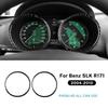 For Mercedes Benz SLK R171 2004 2005 2006 2007 2008 2009 2010 Speedometer Frame Accessories Real Soft Carbon Fiber Trim Sticker