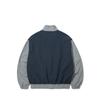 Qmile 281 Vertical Stripe Track Jacket Cool Grey