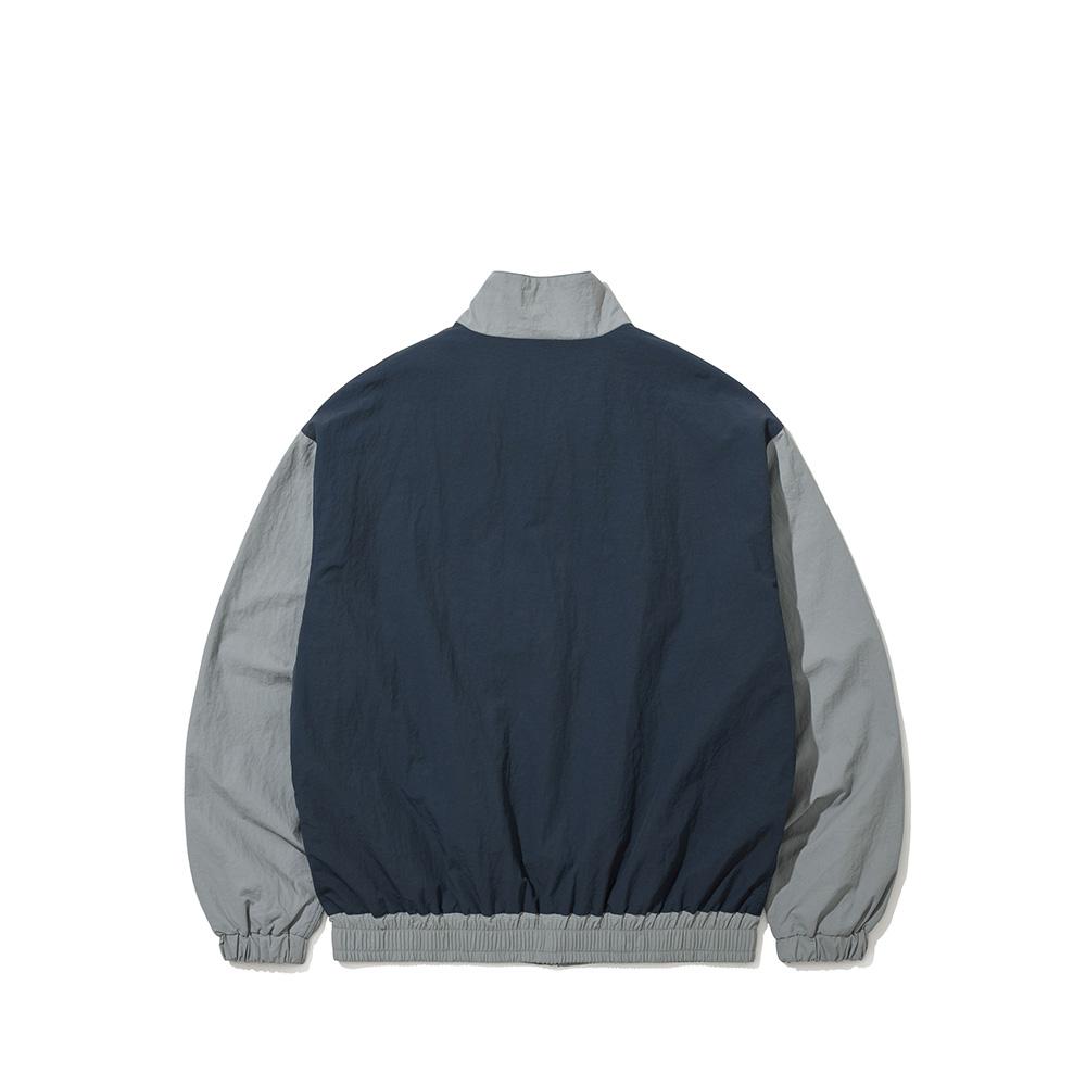 Qmile 281 Vertical Stripe Track Jacket Cool Grey