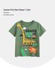 Kids' Cartoon Animal Print Summer T-Shirt - Korean Style Short Sleeve Top for 2026