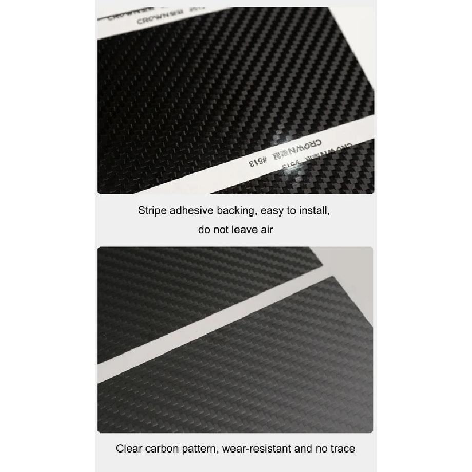 For Tesla Model Y Juniper Center Console Protector Carbon Fiber Sticker Model 3 Highland Central Panel Cover Film Accessories