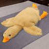 50-190Cm Giant Size Fluffy Goose Plush Sleep Pillow Cute Animal Stuffed Swan Duck Plushies Dolls Kids Birthday Gift Filling Toys