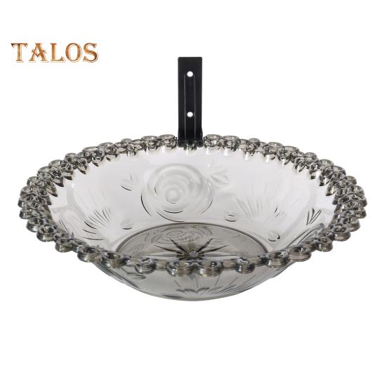 

Кормушка для птиц на открытом воздухе. Прочная конструкция. Легко чистить. Простая установка. Съемная чаша для купания колибри. серый