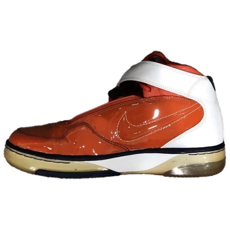 

Nike Air Force 25 Удобные Мягкие Прочные Высокие Баскетбольные Кроссовки Унисекс Оранжевые 316881-841 43