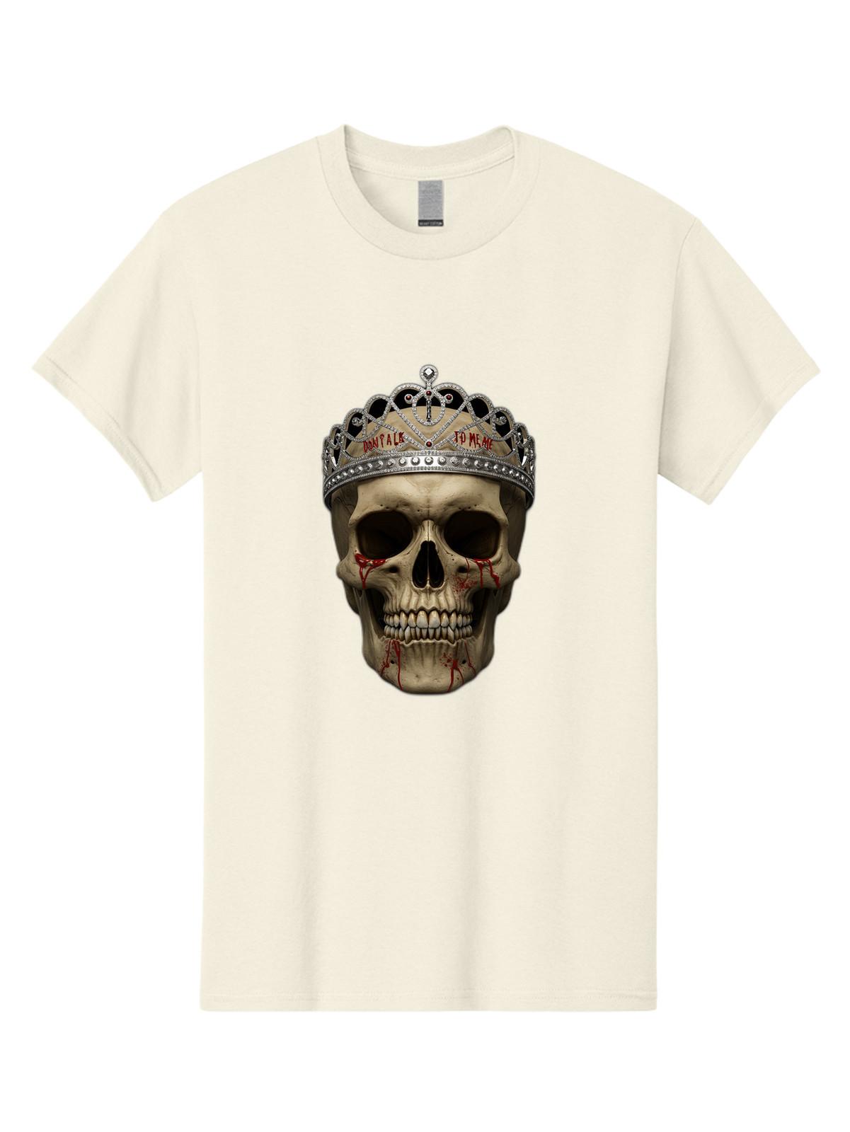 Royal-Skull Mens Graphic Tee, 100% Cotton, Casual Summer Wear S разноцветный