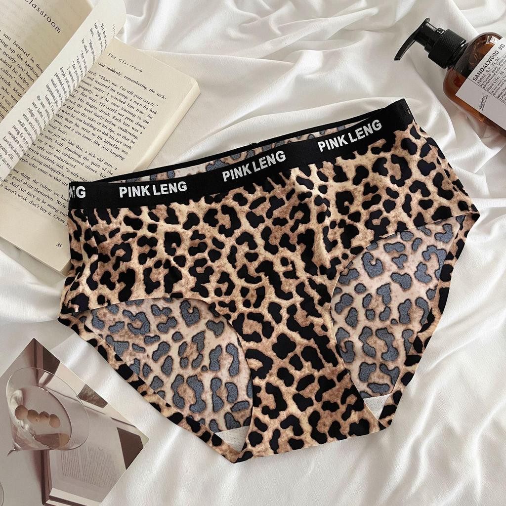 Calcinhas Sem Costura de Seda Gelo Estilo Japonês de Cintura Média - Sem Enrolar, Calcinhas Sexy de Peça Única para Mulheres