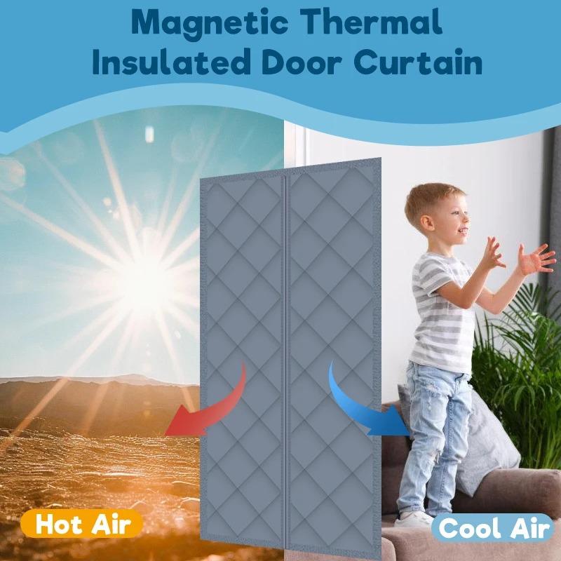 Winter-Baumwolltürvorhang, verdickt, für Klimaanlagen im Haushalt, Wärmedämmung, winddichter Trennvorhang, winddicht