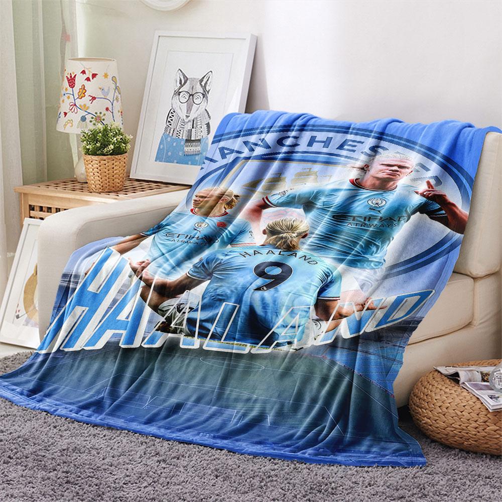 Erling Haaland Spirit Deken, Hoge kwaliteit Comfortabel voor Alle Seizoenen, Woondecoratie, Warmte en Comfort