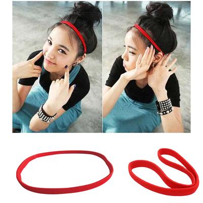 Women Man Headband Hair Rope Yoga Sports Elastic Band Stretch Hair