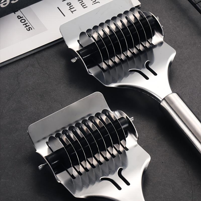Stainless Steel Manual Noodle Cutter Rolling Vegetable Slicer Kitchen Tool