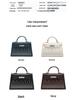H Rivet Silver Buckle Kelly Bag 2025: Classic European and American Small Square Crossbody Bag for Women