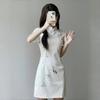 Cheongsam new improved version light girl small summer new beautiful dress
